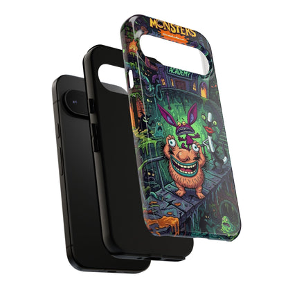Colorful Cartoon Monster Academy Design (Tough Cases)