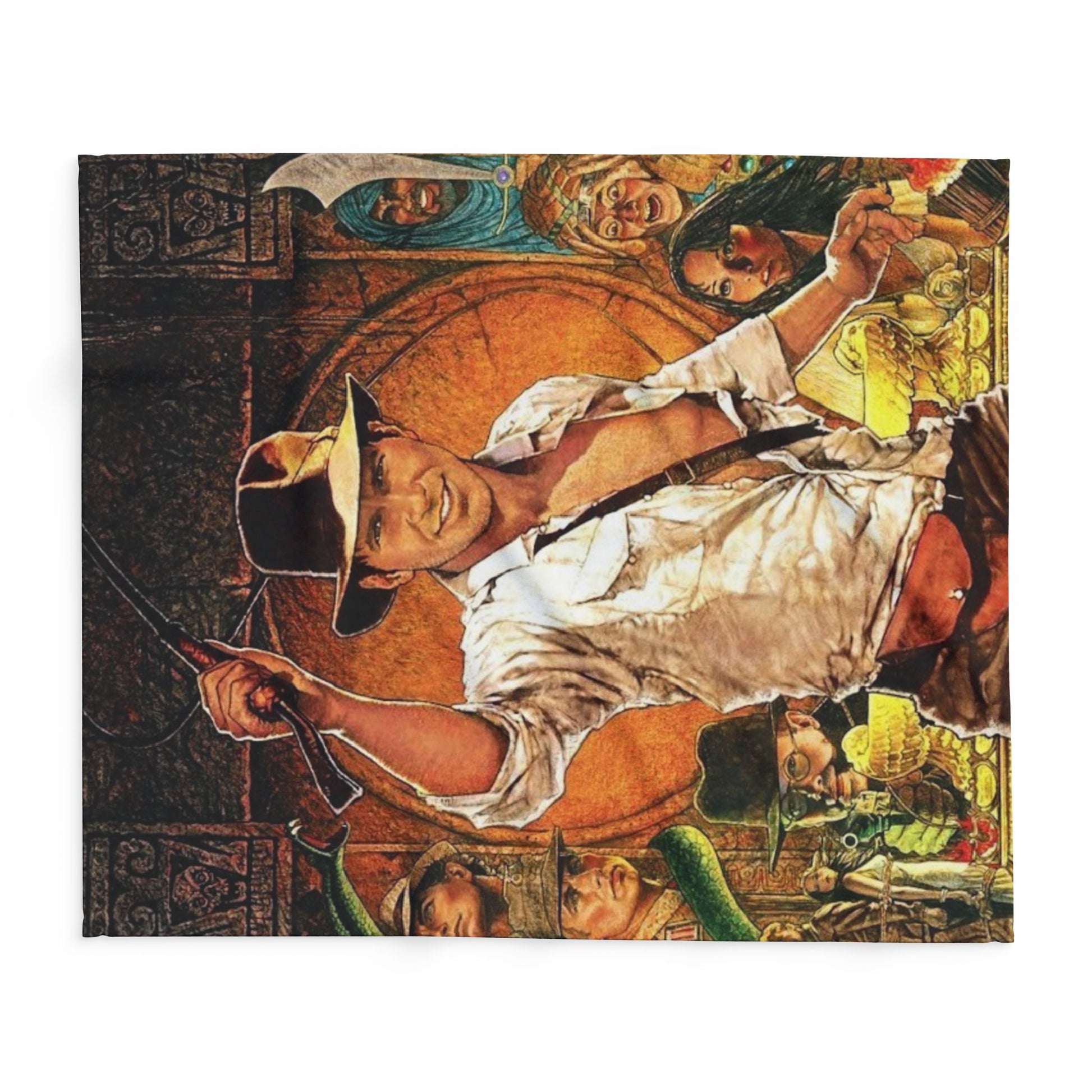Indiana Jones - Raiders of the Lost Ark - Arctic Blanket - House of O & A