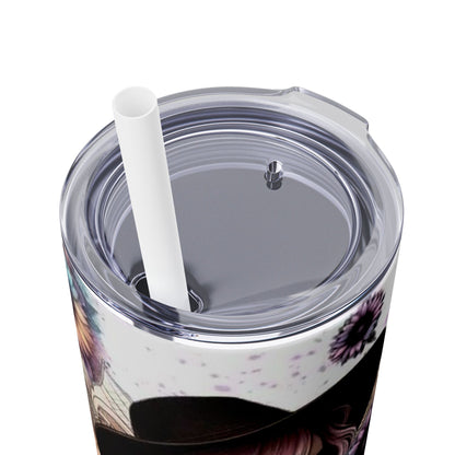 She Overcame Inspirational Skinny Tumbler - House of O & A