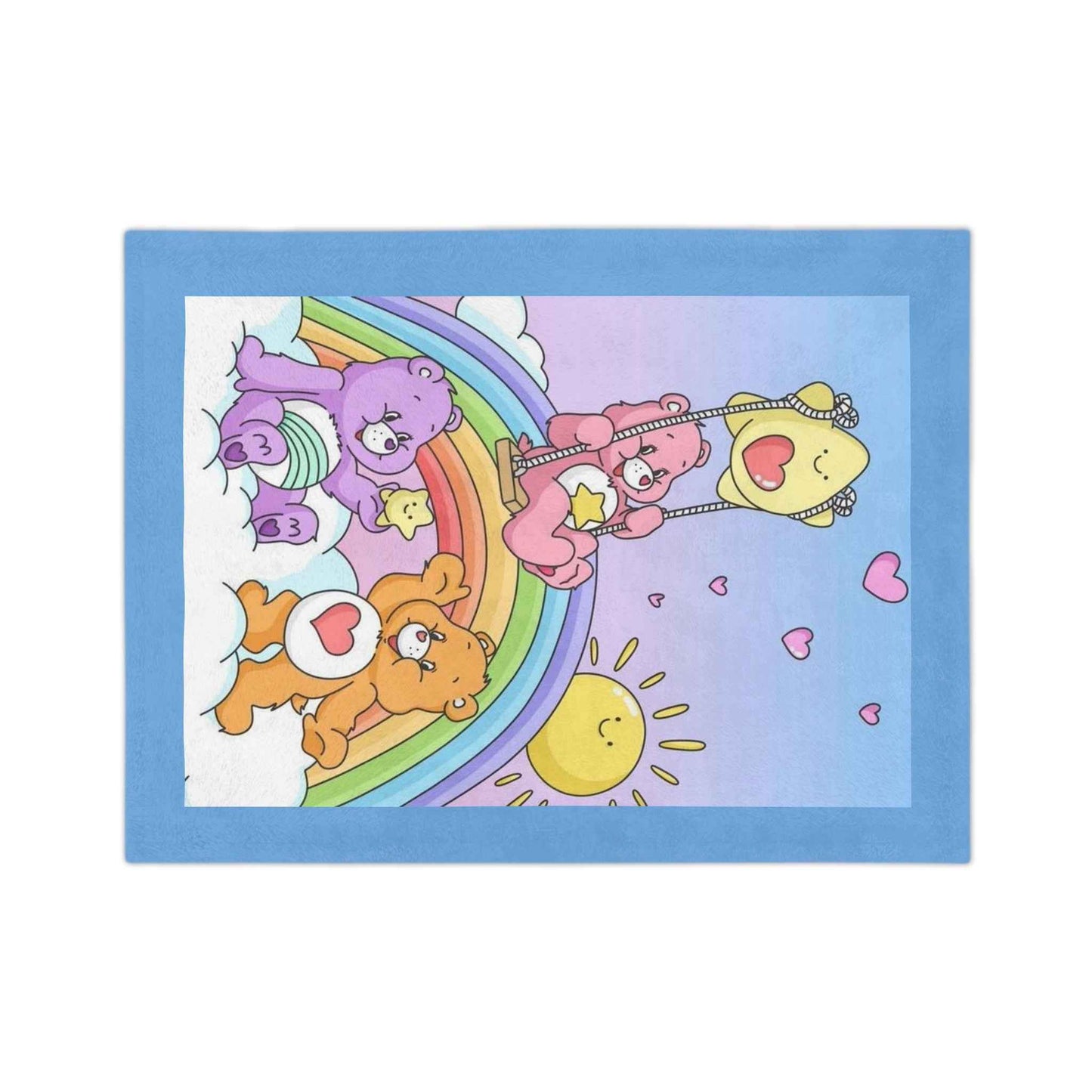 The Care Bears - Velveteen Minky Blanket