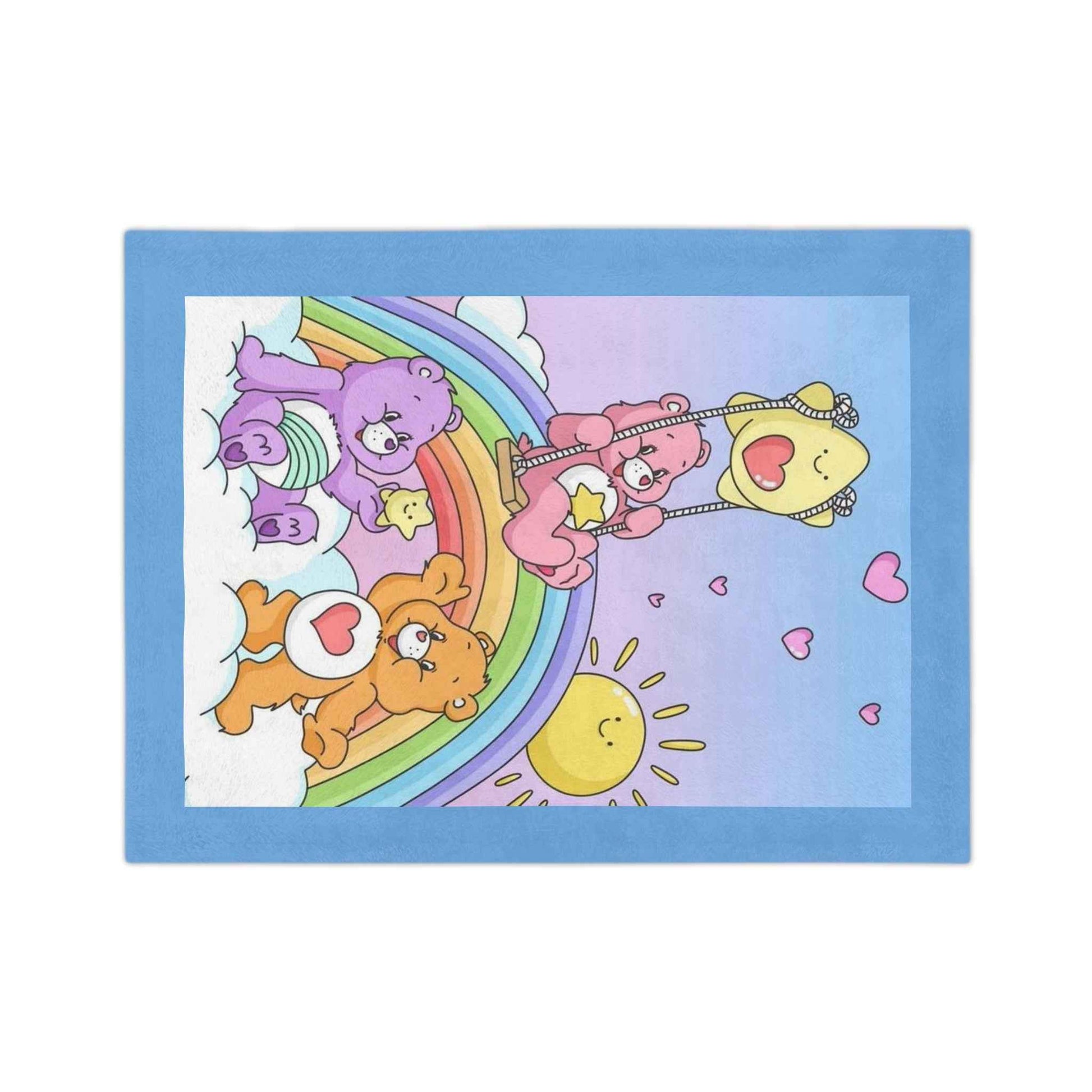 The Care Bears - Velveteen Minky Blanket