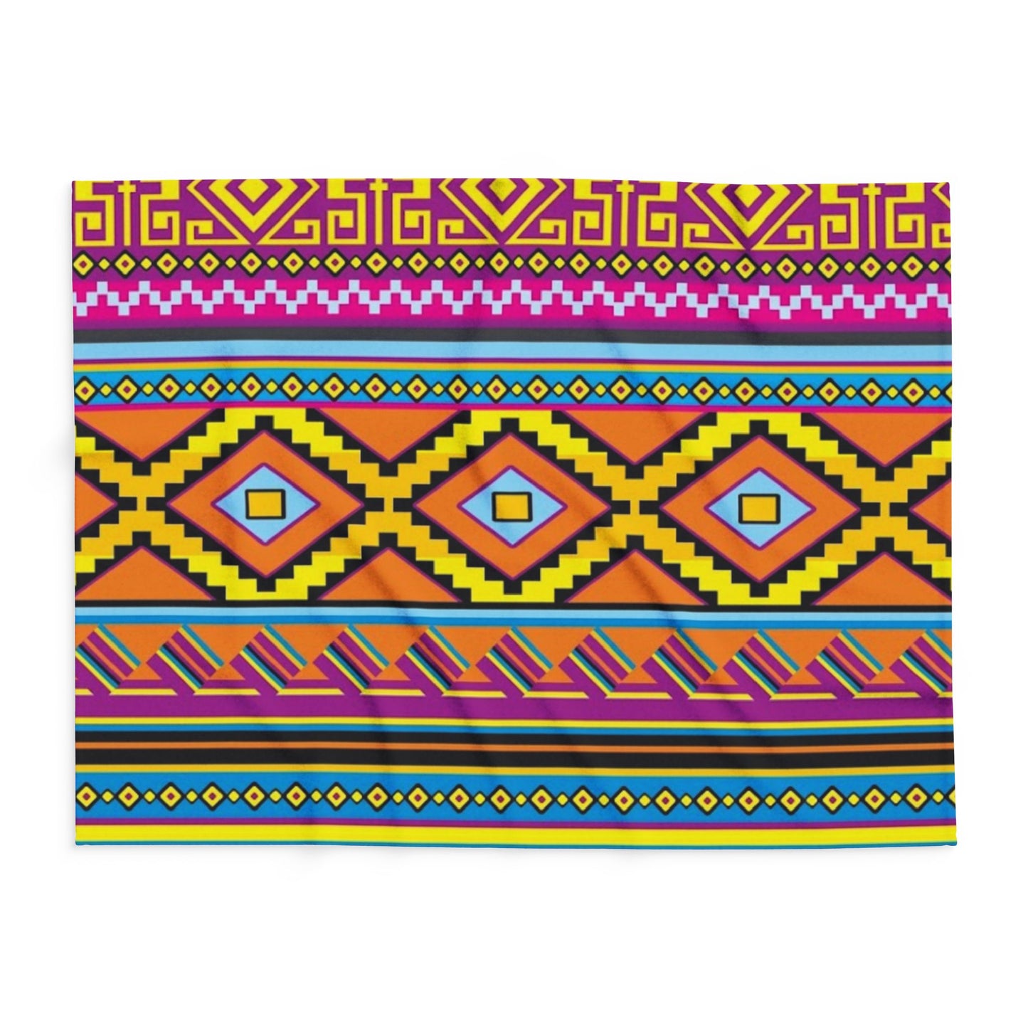 Aztec Pattern - Arctic Blanket - House of O & A