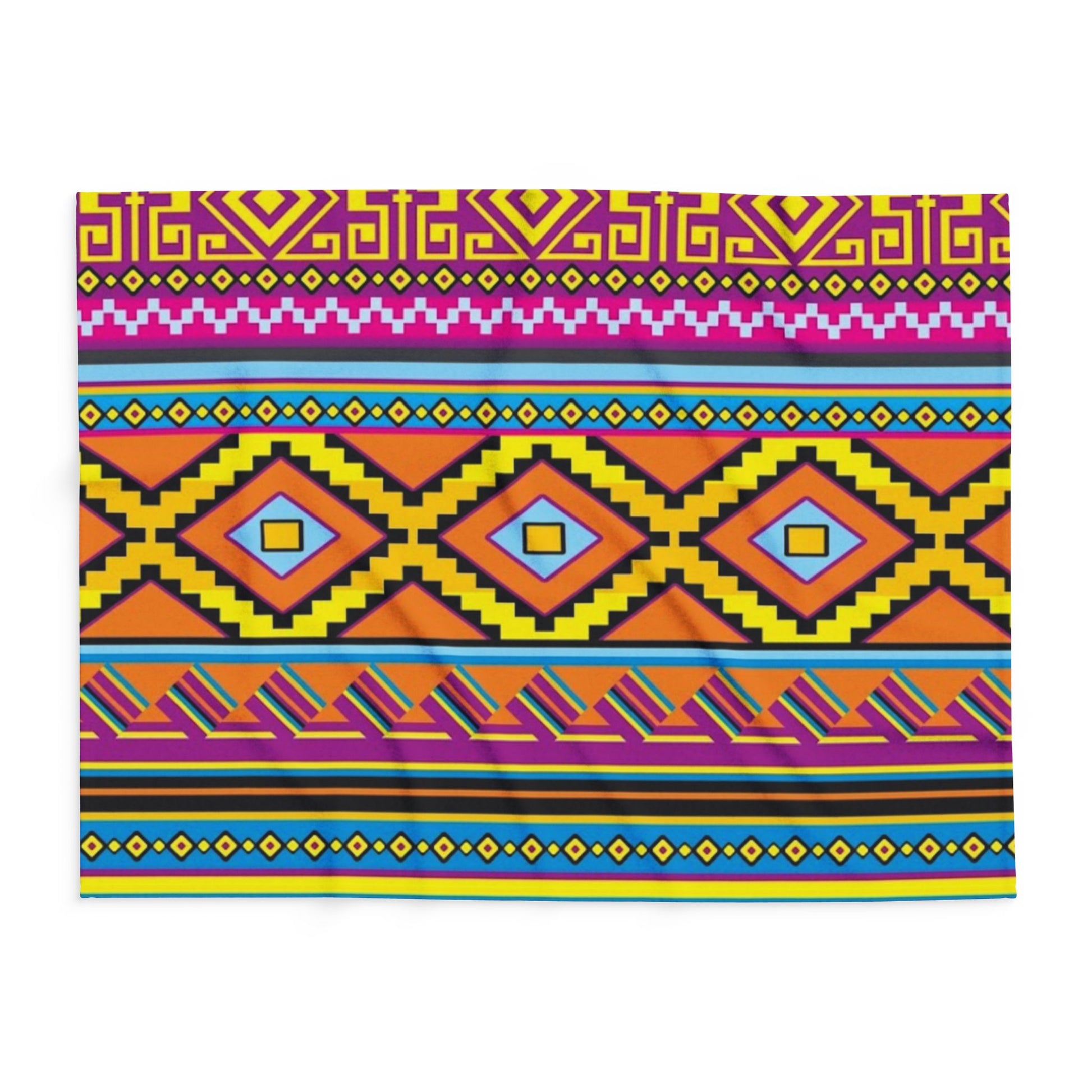 Aztec Pattern - Arctic Blanket - House of O & A
