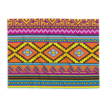 Aztec Pattern - Arctic Blanket - House of O & A