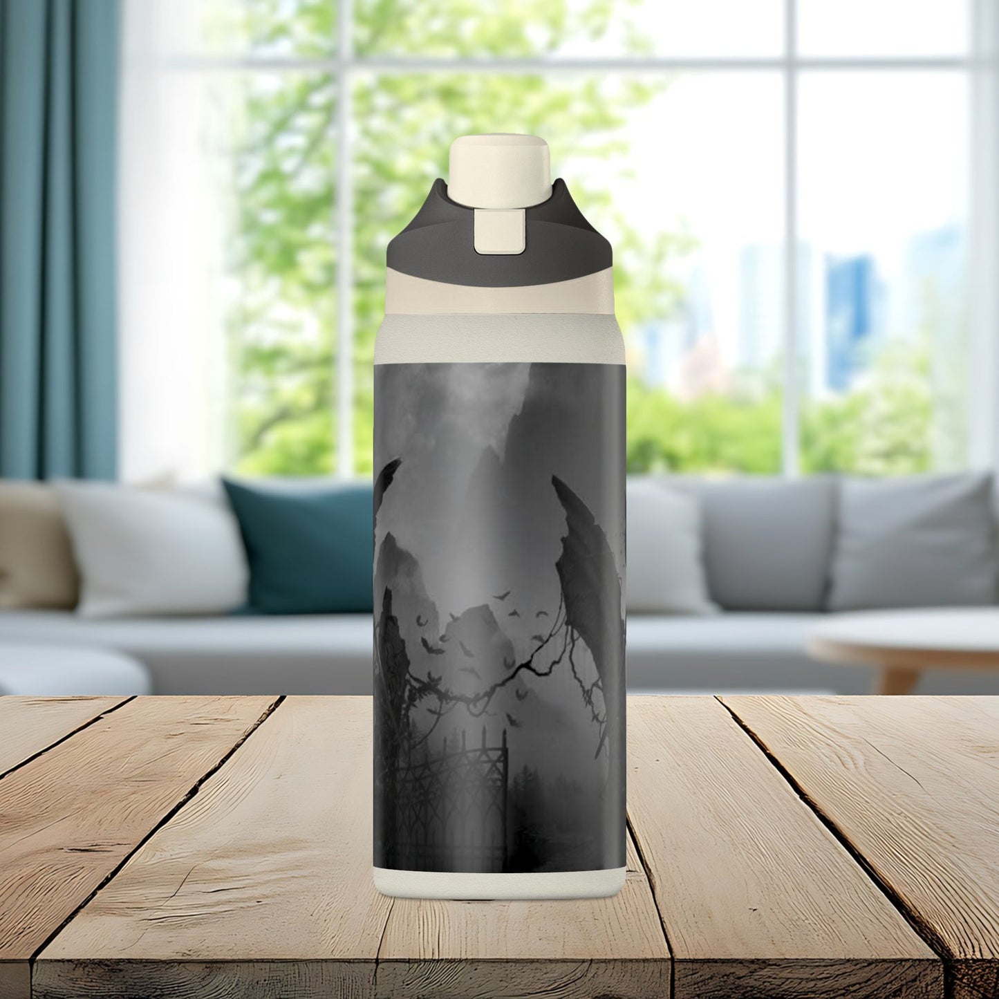 Insulated Water Bottle — Gothic Angel