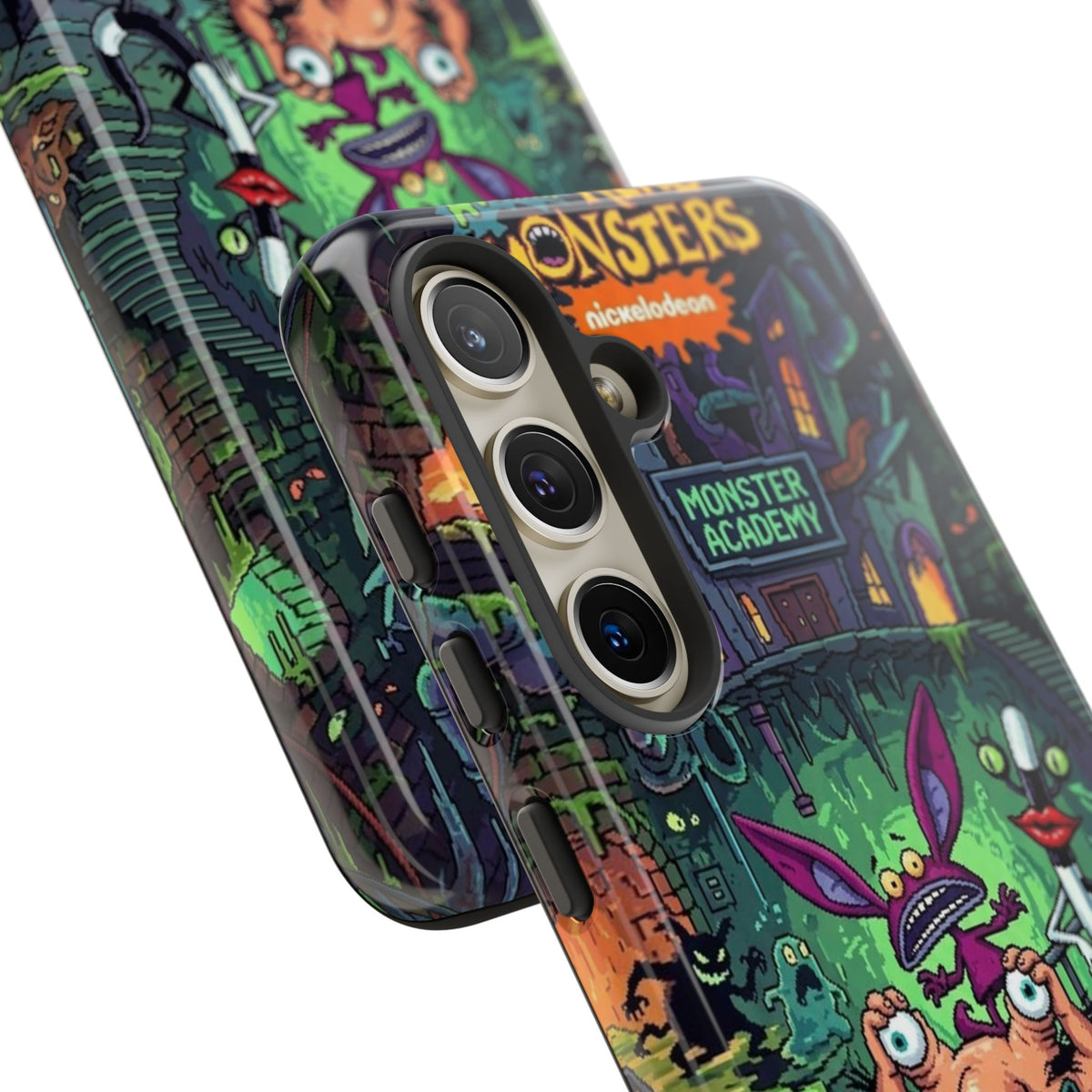 Colorful Cartoon Monster Academy Design (Tough Cases)