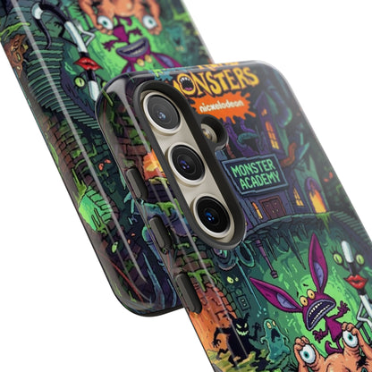 Colorful Cartoon Monster Academy Design (Tough Cases)