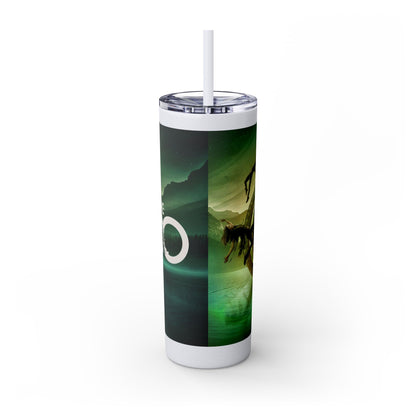 "The 100" Stainless Steel Tumbler - Green