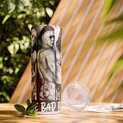 I Love Bad Boys Skinny Tumbler