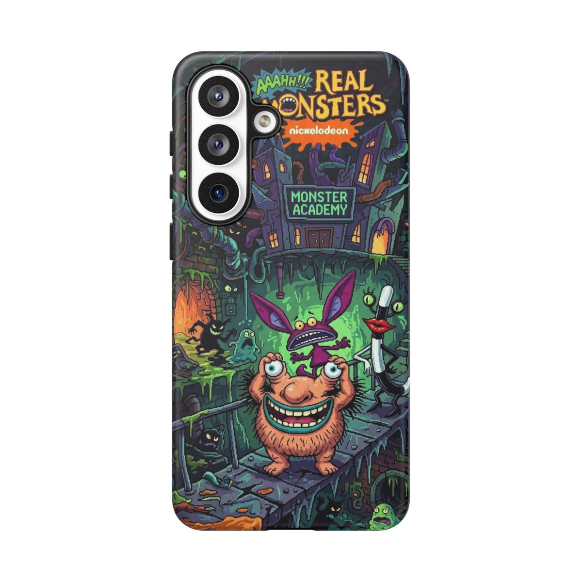Samsung - Colorful Cartoon Monster Academy Design (Tough Cases)