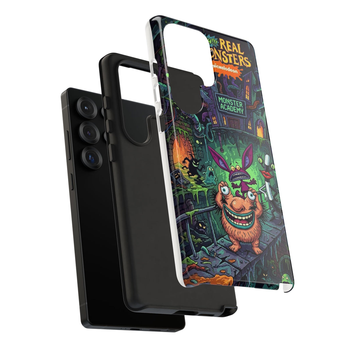 Samsung - Colorful Cartoon Monster Academy Design (Tough Cases)