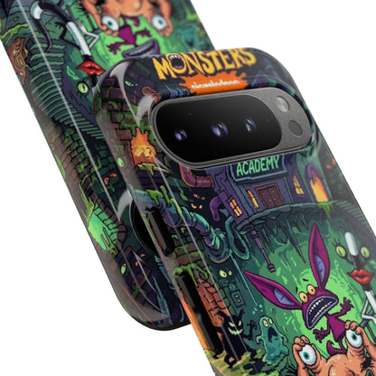Colorful Cartoon Monster Academy Design (Tough Cases)