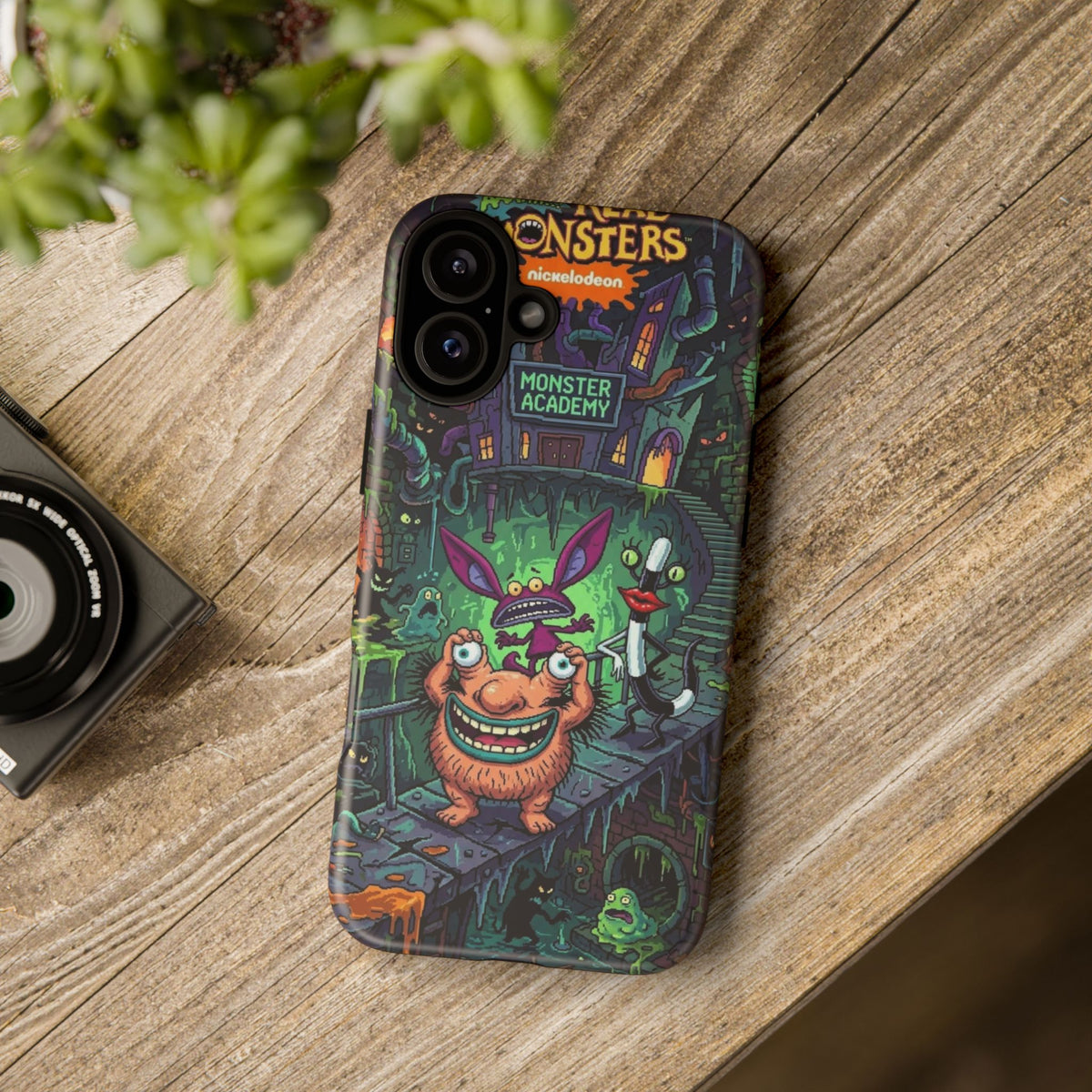 Colorful Cartoon Monster Academy Design (Tough Cases)