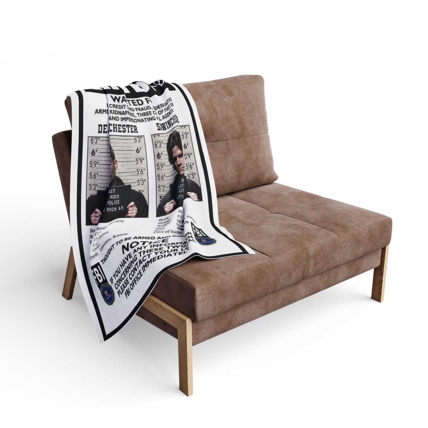 Supernatural Sam & Dean Arctic Blanket