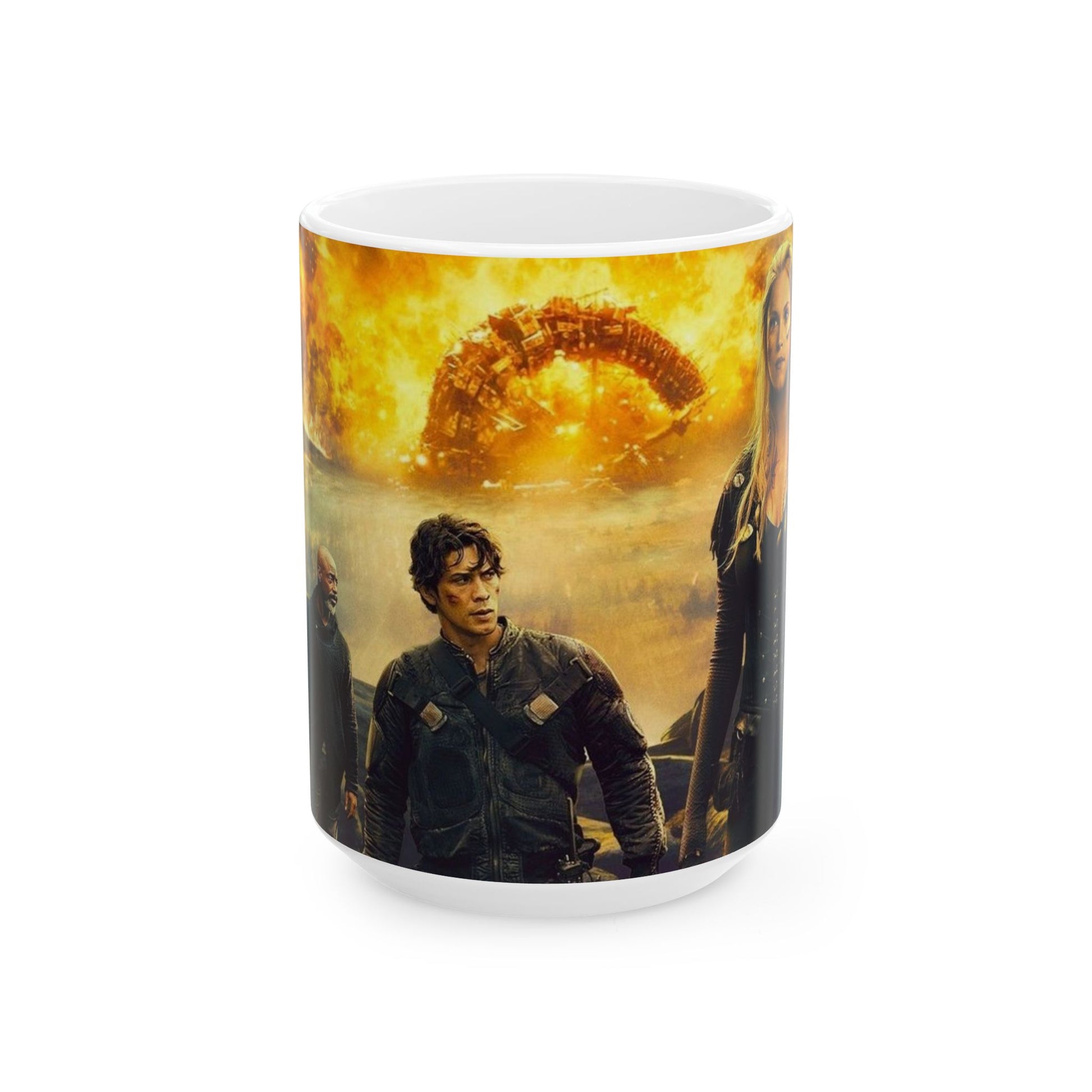 "The 100" Explosive Scene Coffee Mug – 11oz/15oz - House of O & A