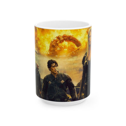 "The 100" Explosive Scene Coffee Mug – 11oz/15oz - House of O & A