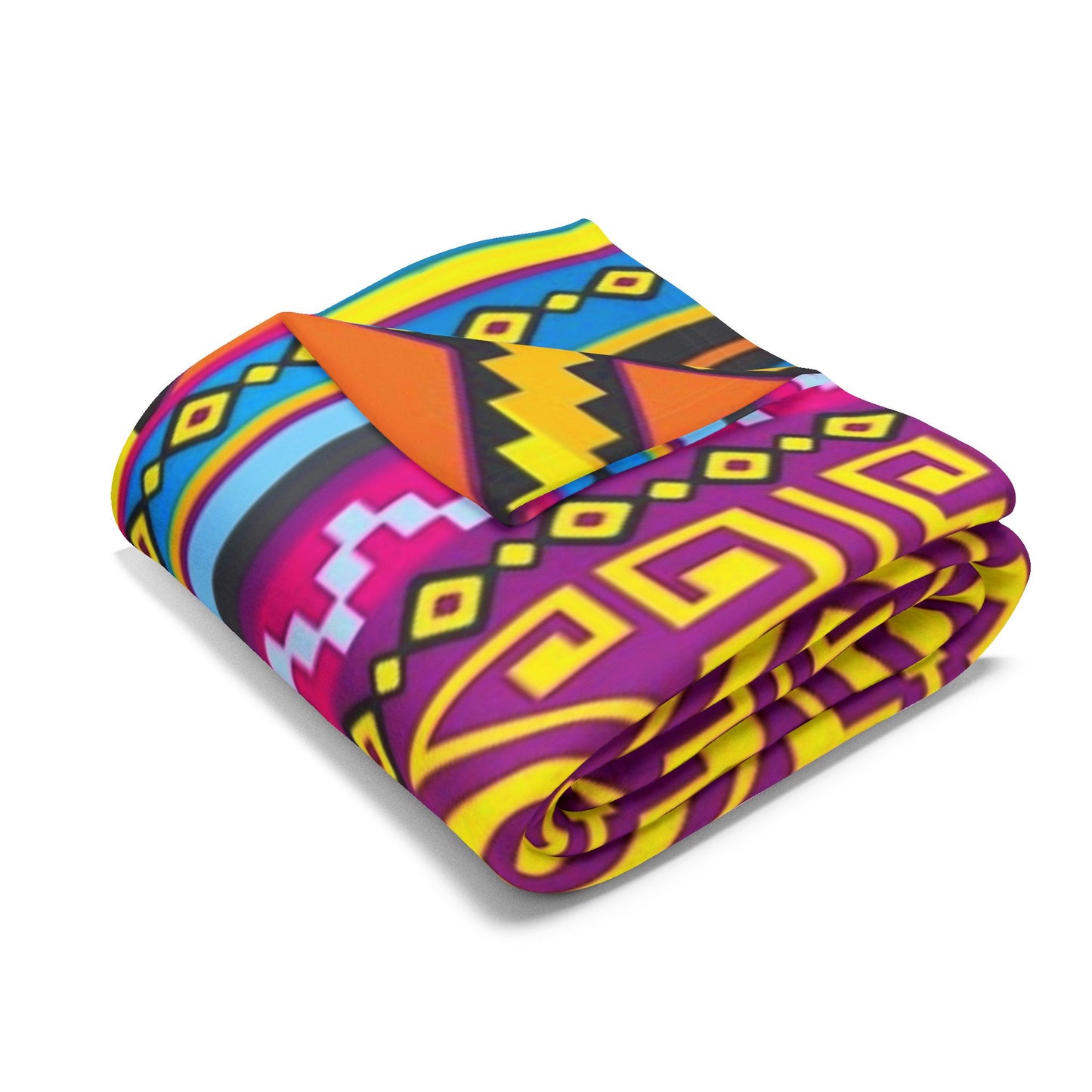 Aztec Pattern - Arctic Blanket - House of O & A