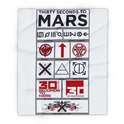 Thirty Seconds to Mars Arctic Blanket — "Yes This Is a Cult"