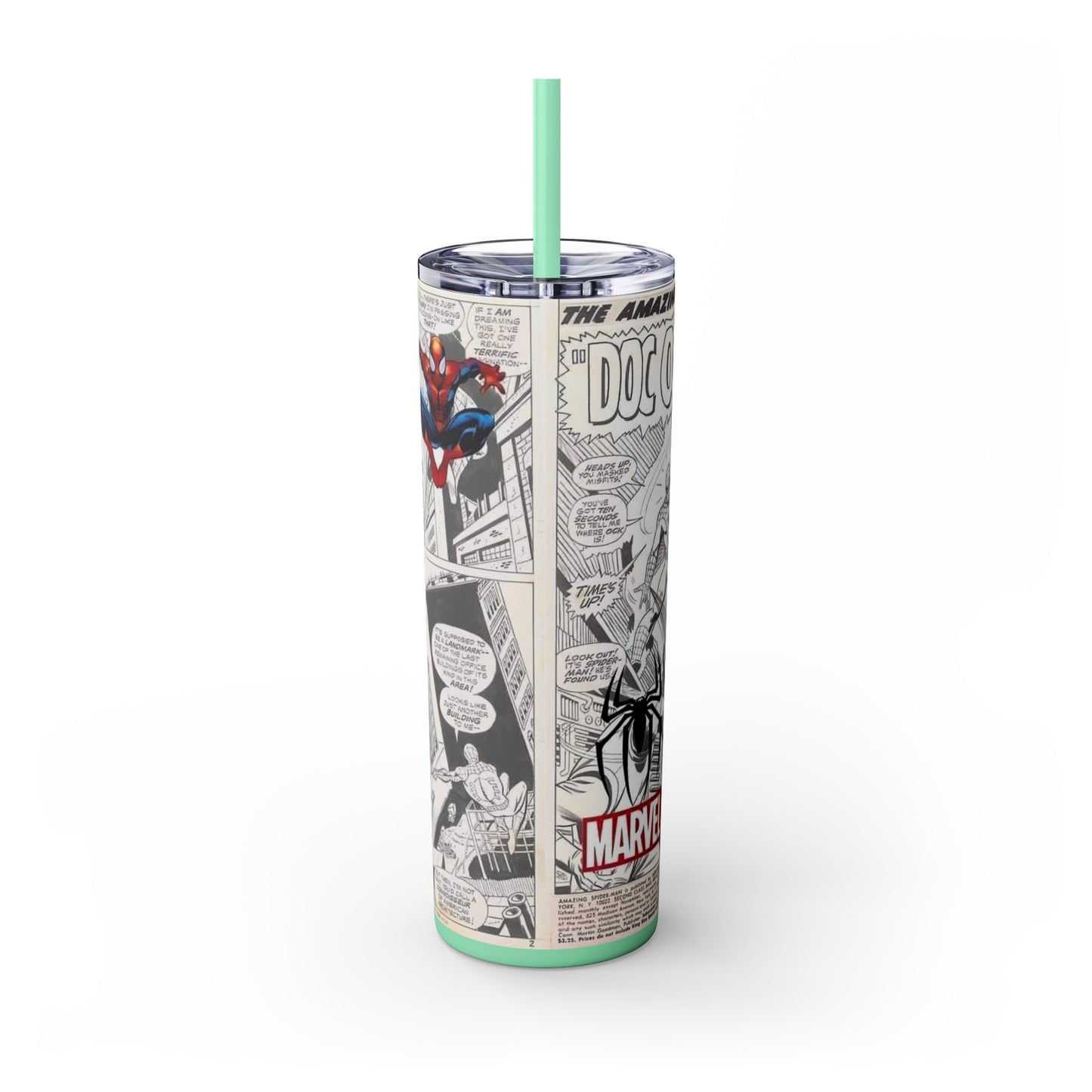 Skinny Tumbler Spiderman 20oz - House of O & A