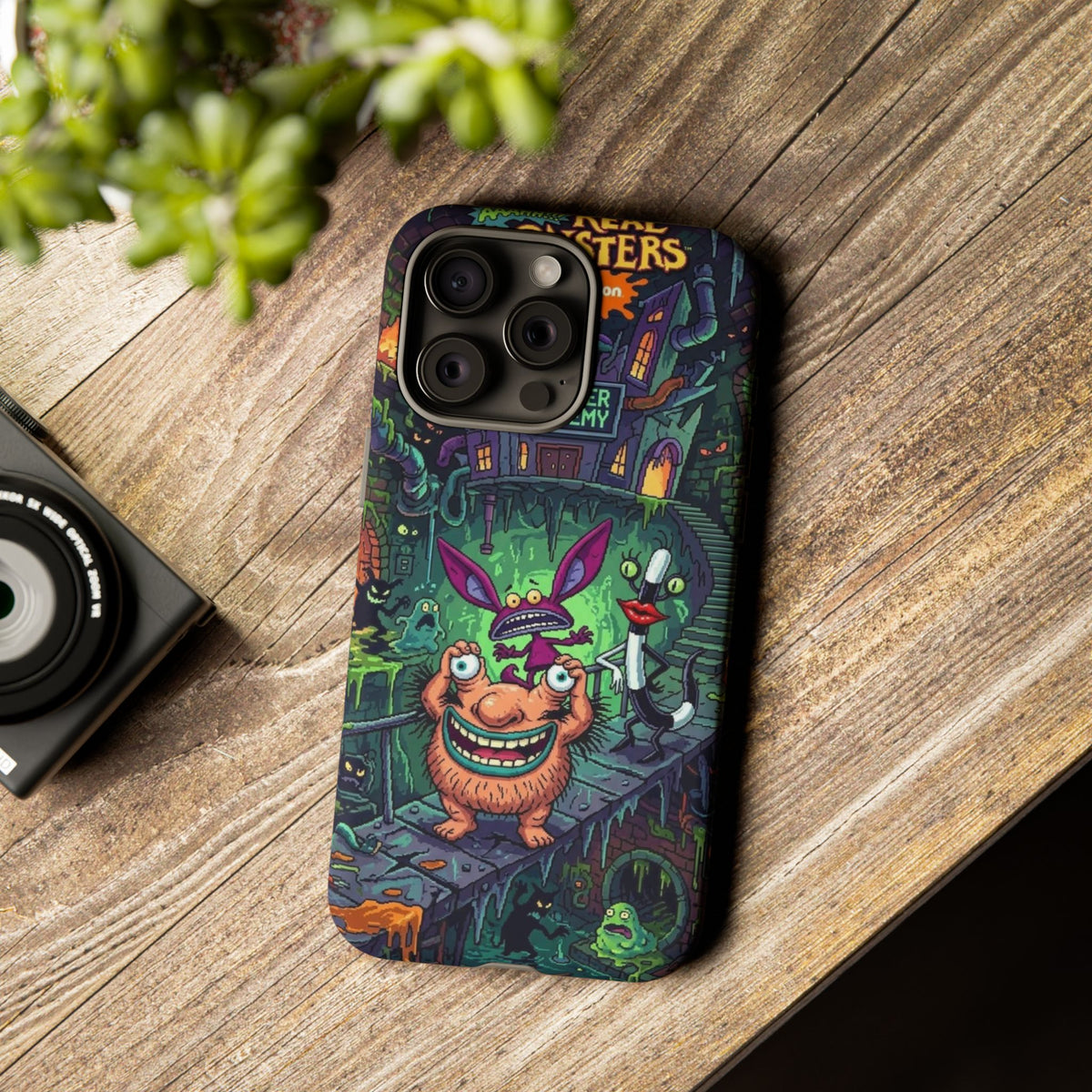 Colorful Cartoon Monster Academy Design (Tough Cases)