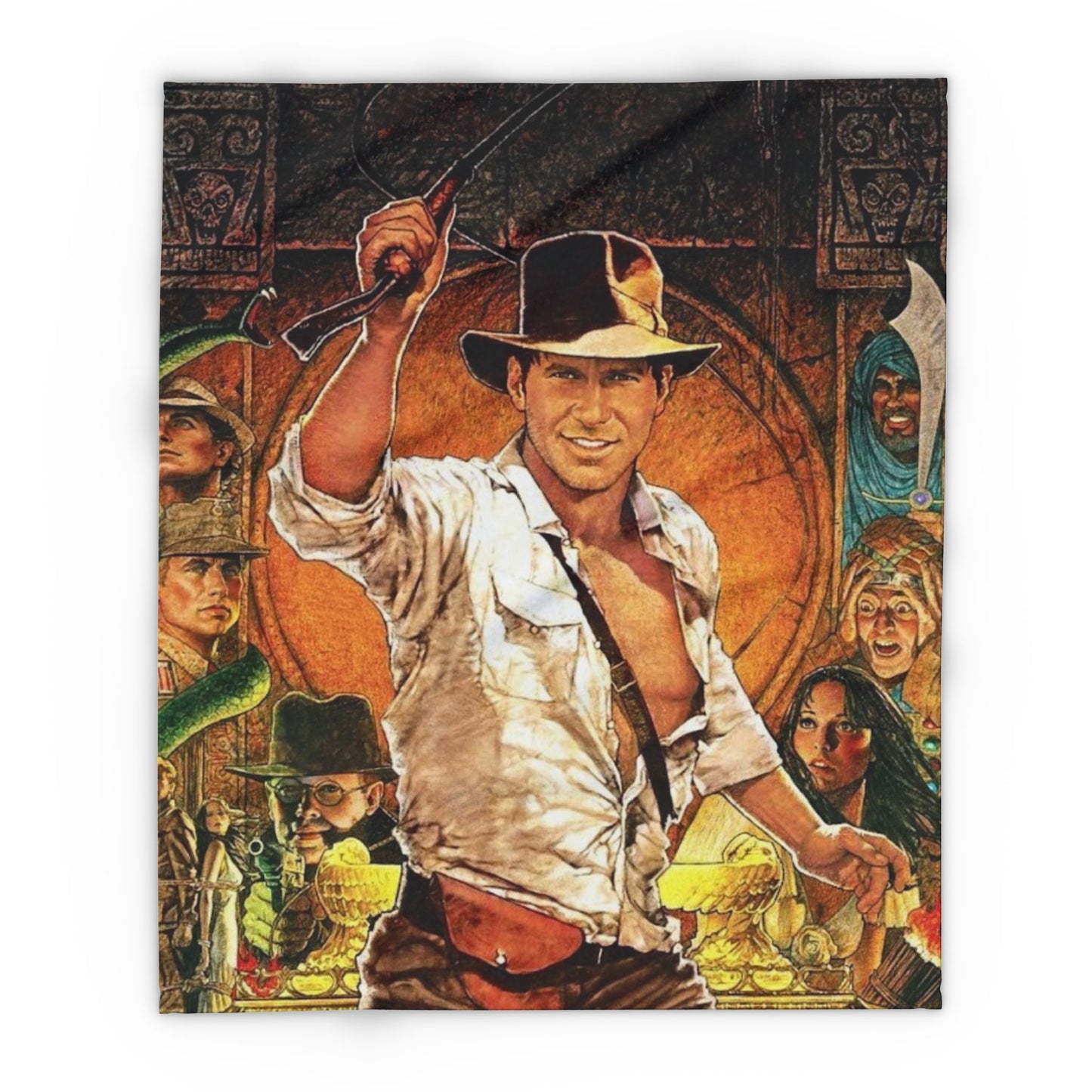 Indiana Jones - Raiders of the Lost Ark - Arctic Blanket - House of O & A