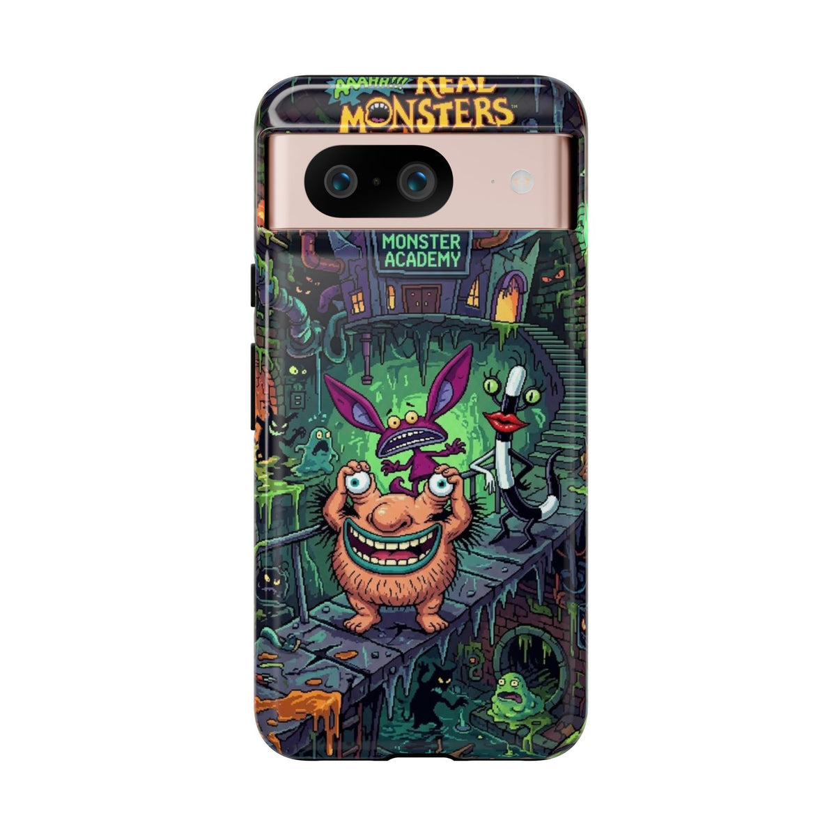 Colorful Cartoon Monster Academy Design (Tough Cases)