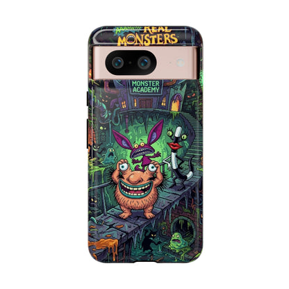 Colorful Cartoon Monster Academy Design (Tough Cases)