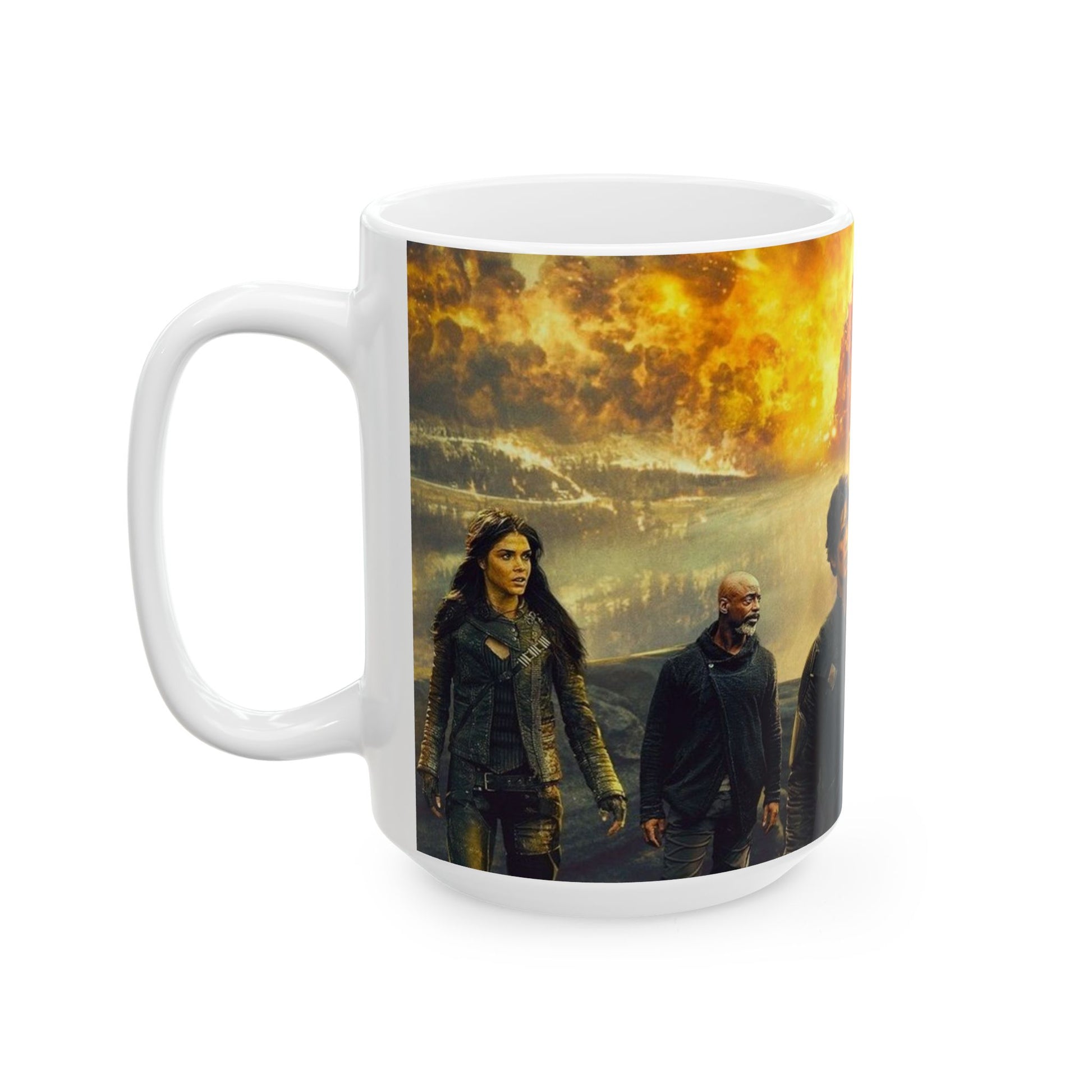 "The 100" Explosive Scene Coffee Mug – 11oz/15oz - House of O & A