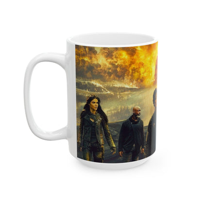 "The 100" Explosive Scene Coffee Mug – 11oz/15oz - House of O & A