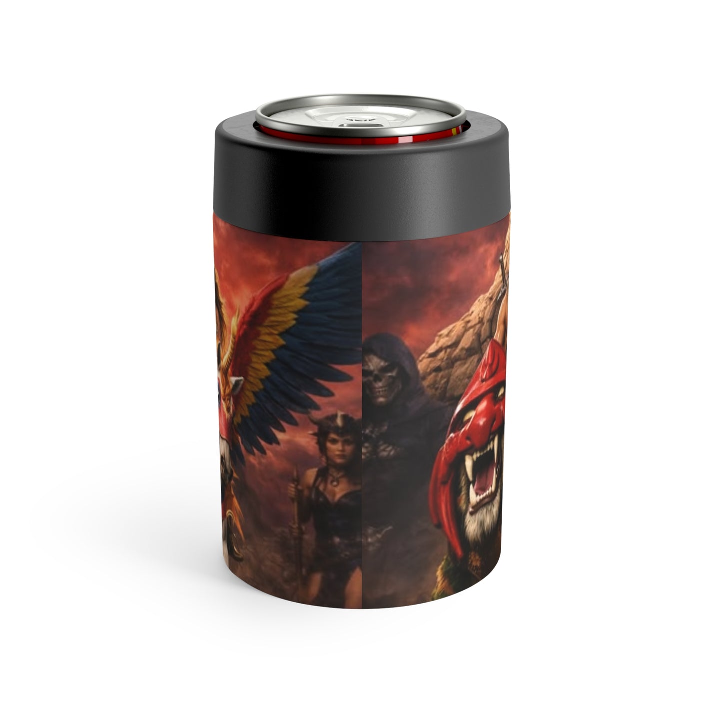 Masters of Eternity Can Cooler – Retro Fantasy Warrior Insulated Drink Holder