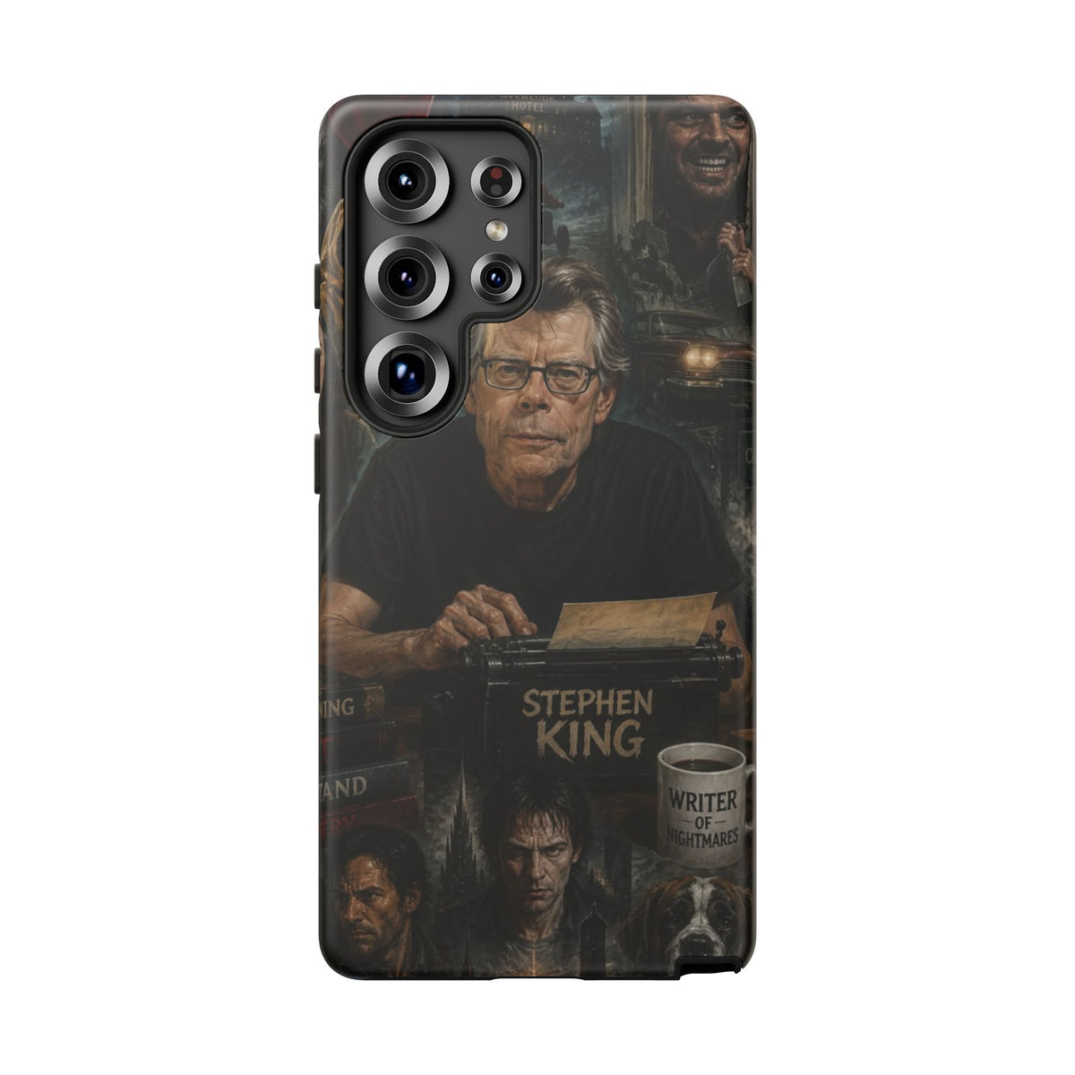 Stephen King Horror Phone Case – Gothic Dark Literature Samsung Protective Case
