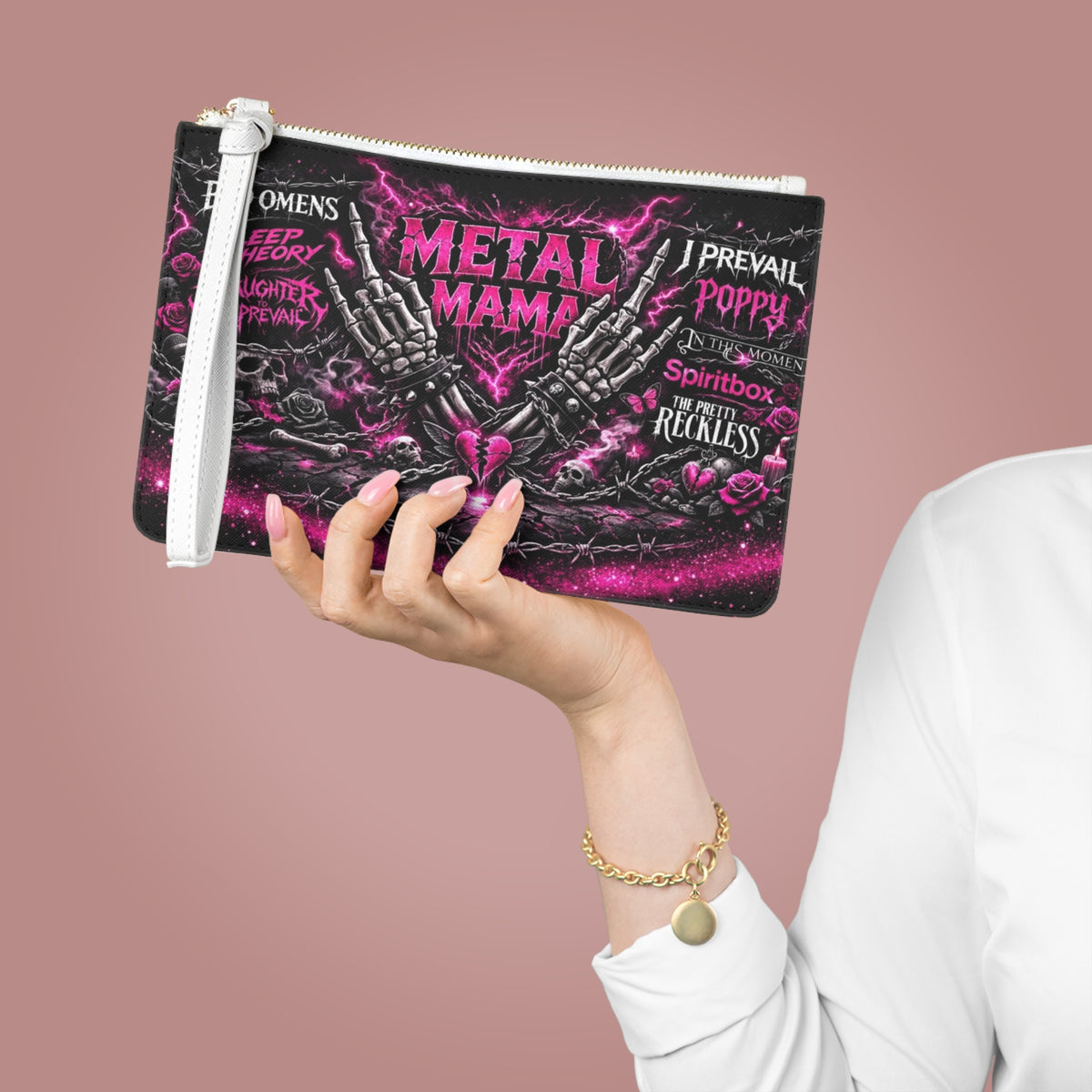 Metal Mama Clutch Bag
