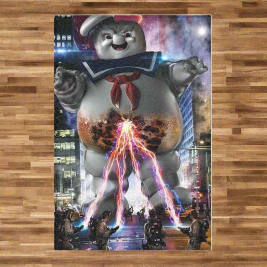 Stay Puff Marshmellow Man Area Rug - House of O & A