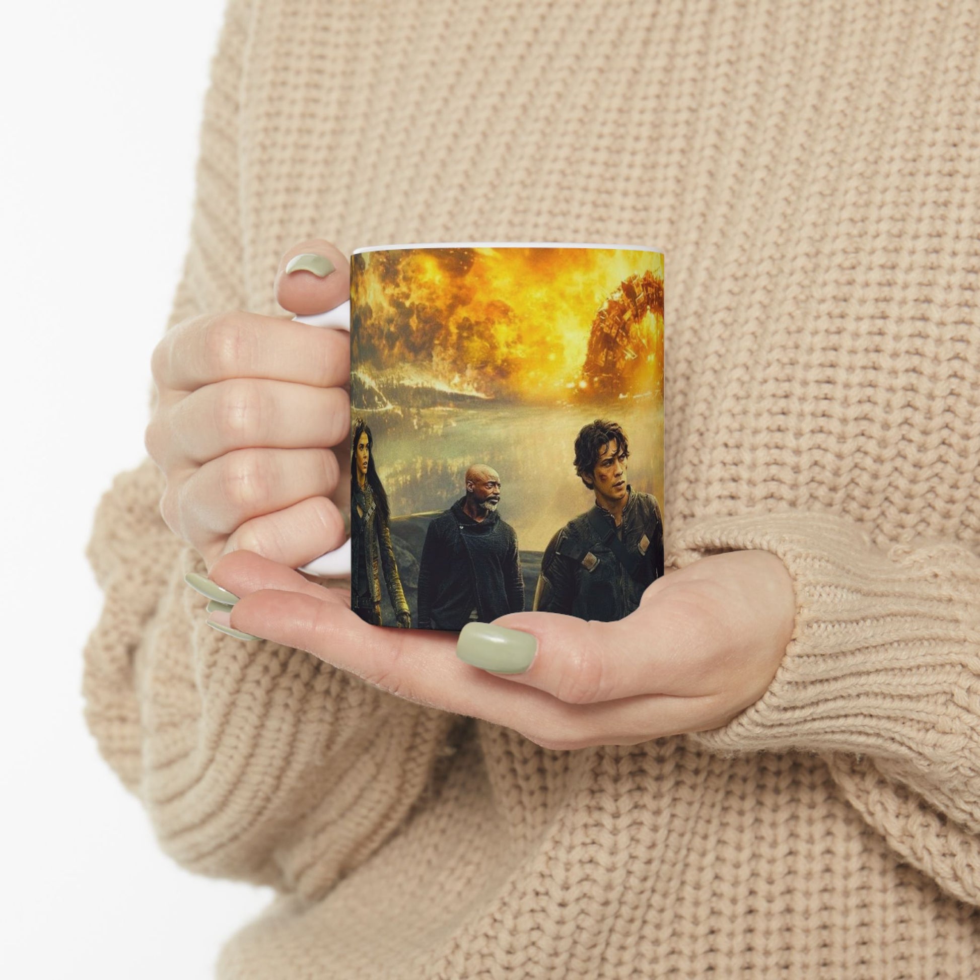 "The 100" Explosive Scene Coffee Mug – 11oz/15oz - House of O & A