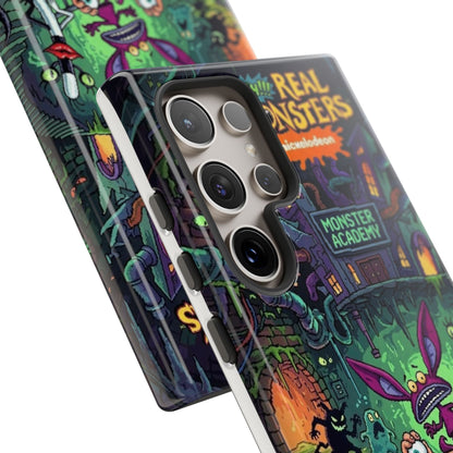 Samsung - Colorful Cartoon Monster Academy Design (Tough Cases)