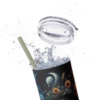 Witch Sisters Skinny Tumbler