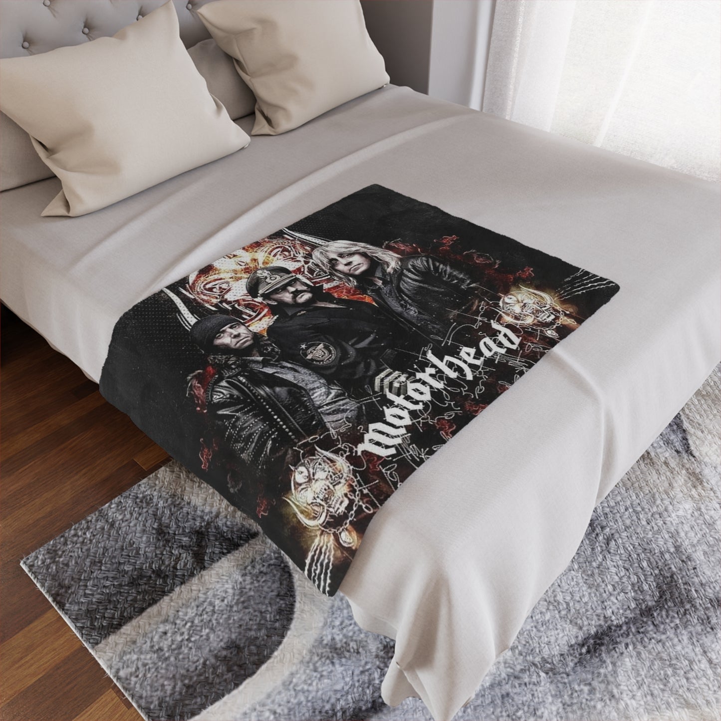 Motorhead Minky Blanket - House of O & A
