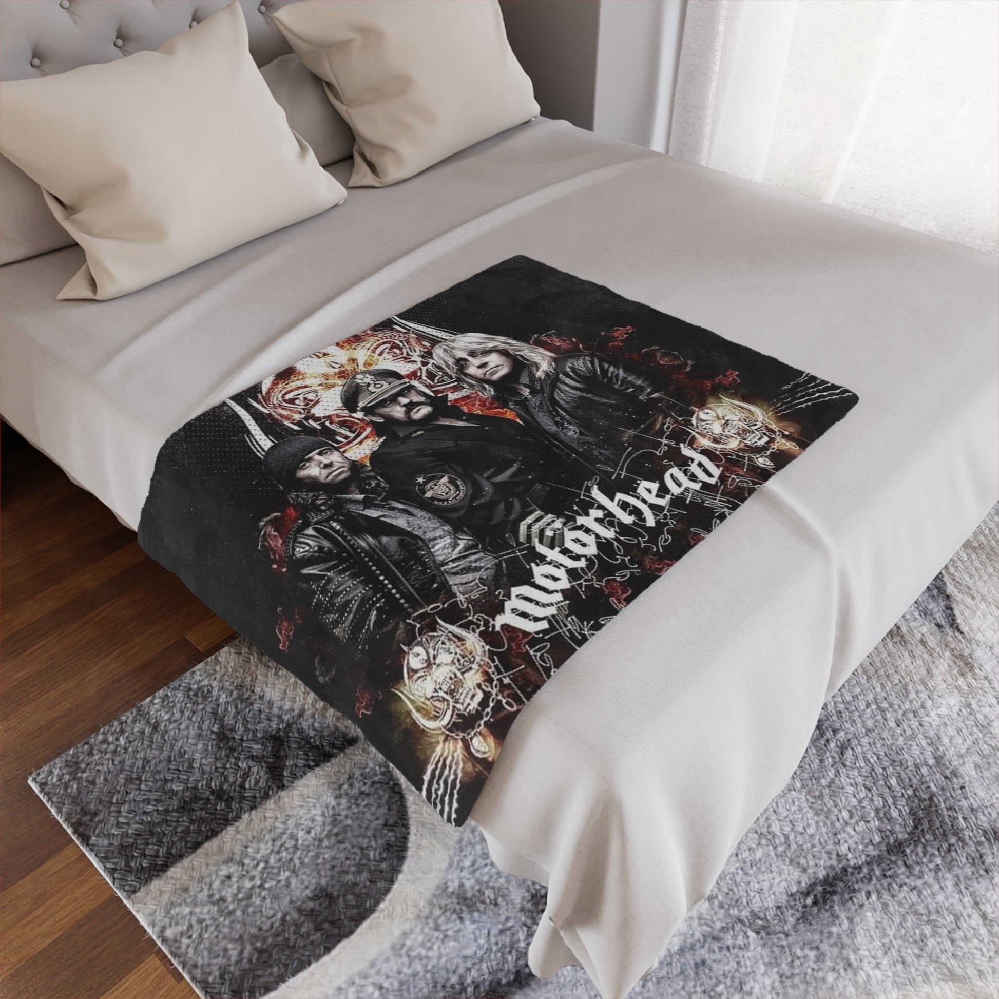 Motorhead Minky Blanket - House of O & A