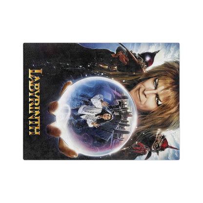 Jareth Labyrinth - Velveteen Minky Blanket