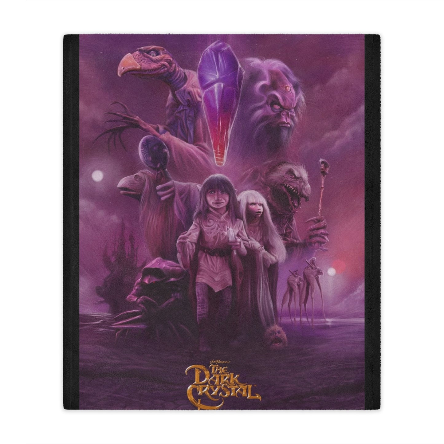 Mink Blanket - The Dark Crystal Design - House of O & A