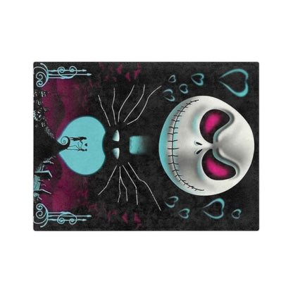 Jack Skeleton Halloween Velveteen Blanket