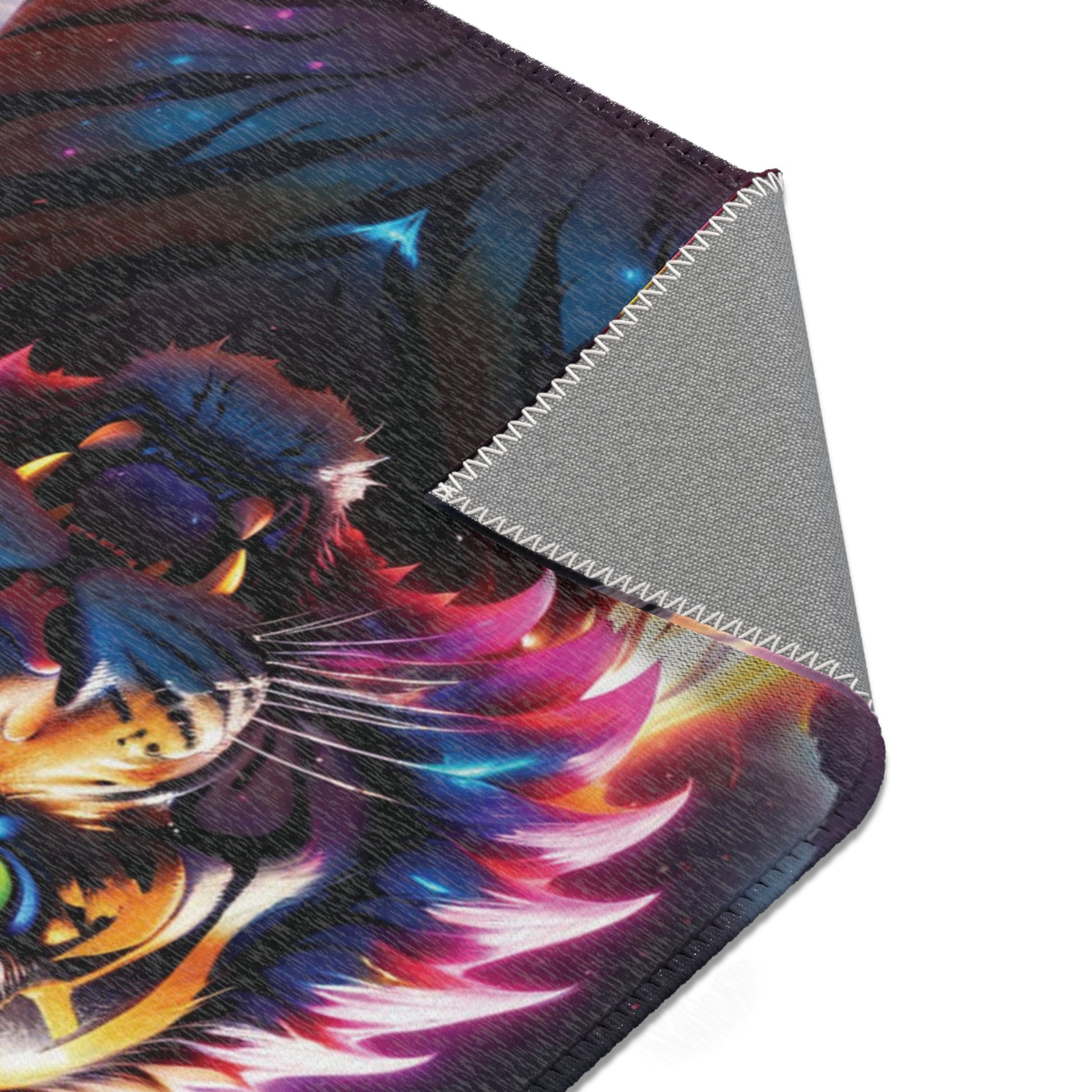 Growling Rainbow Tiger - Area Rug - House of O & A