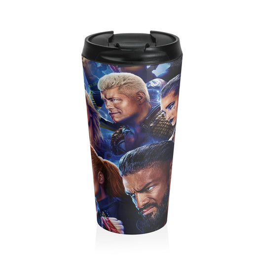 WWE - Stainless Steel Travel Mug