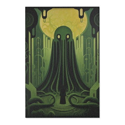 The Rise Of Cthulhu H.P. Lovecraft - Area Rug - House of O & A