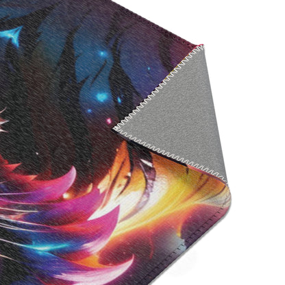 Growling Rainbow Tiger - Area Rug - House of O & A