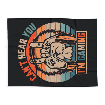 "I'm Gaming" Cozy Arctic Blanket for Gamers