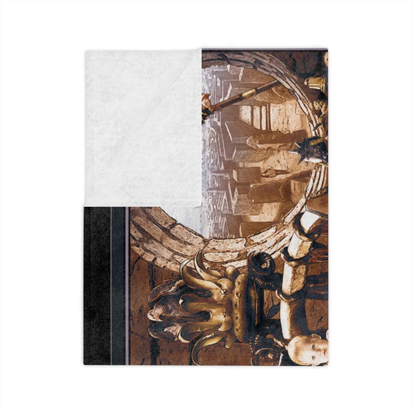 Labyrinth - Velveteen Minky Blanket