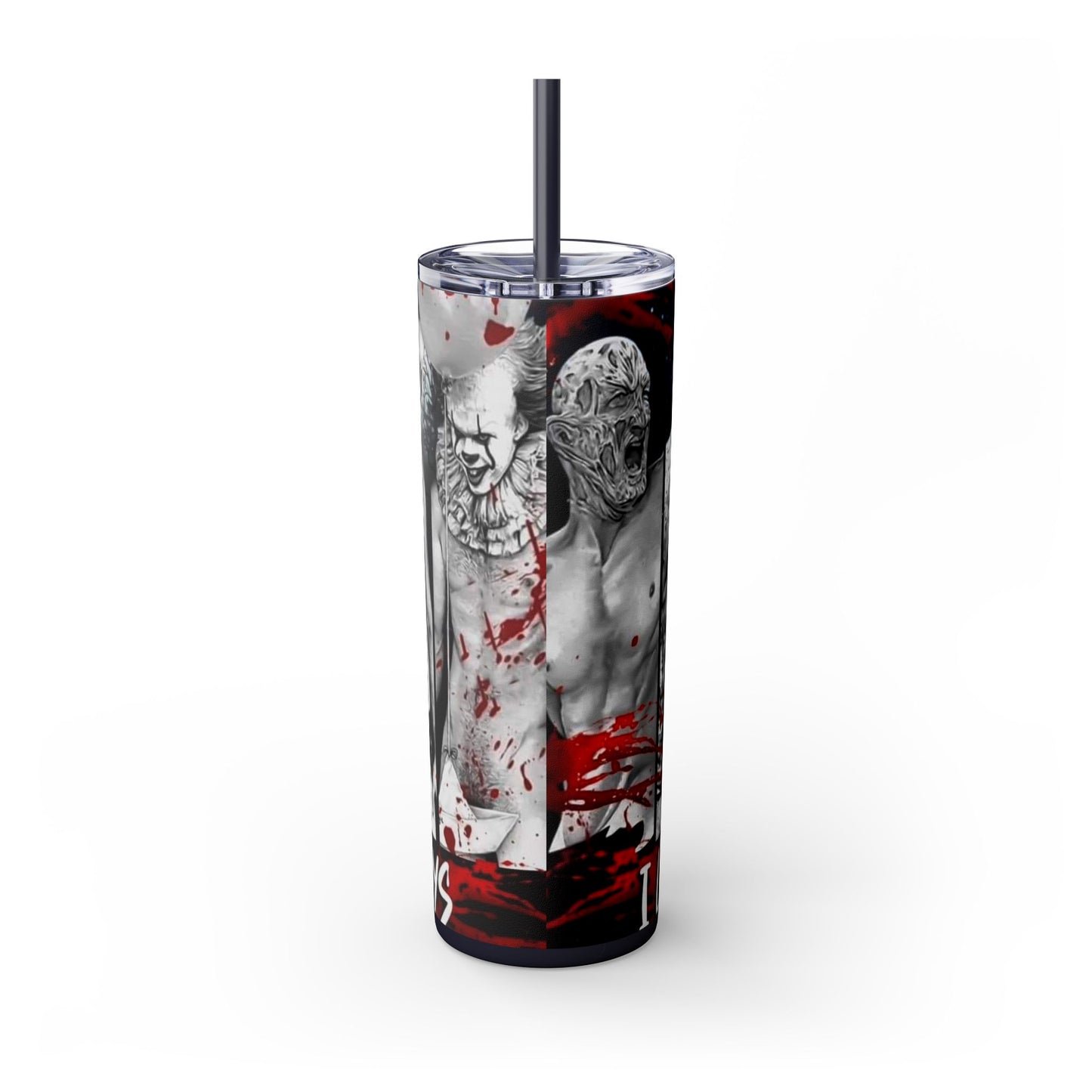 I Love Bad Boys Skinny Tumbler
