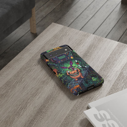 Google Pixel - Colorful Cartoon Monster Academy Design (Tough Cases)
