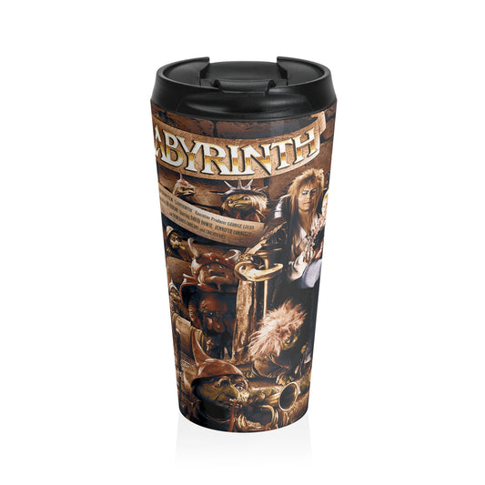 Labyrinth - Stainless Steel Travel Mug